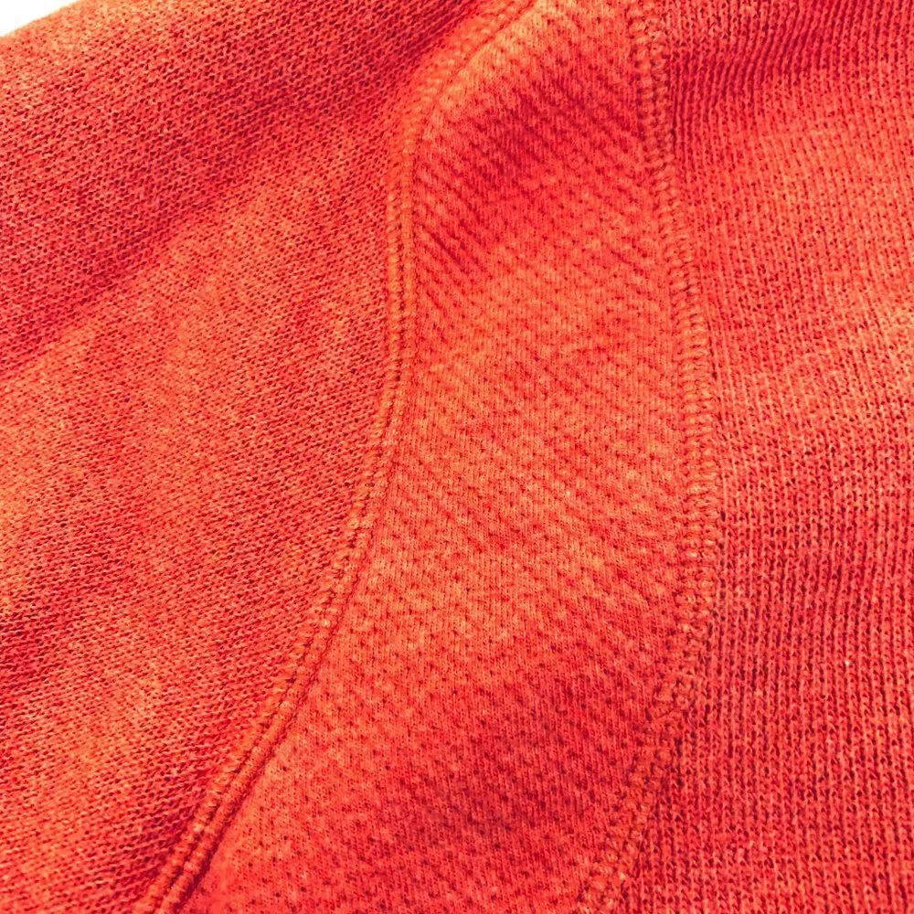 TOMMY BAHAMA SALMON Unusual Light Fleece Quarter Zip Top Sz XL